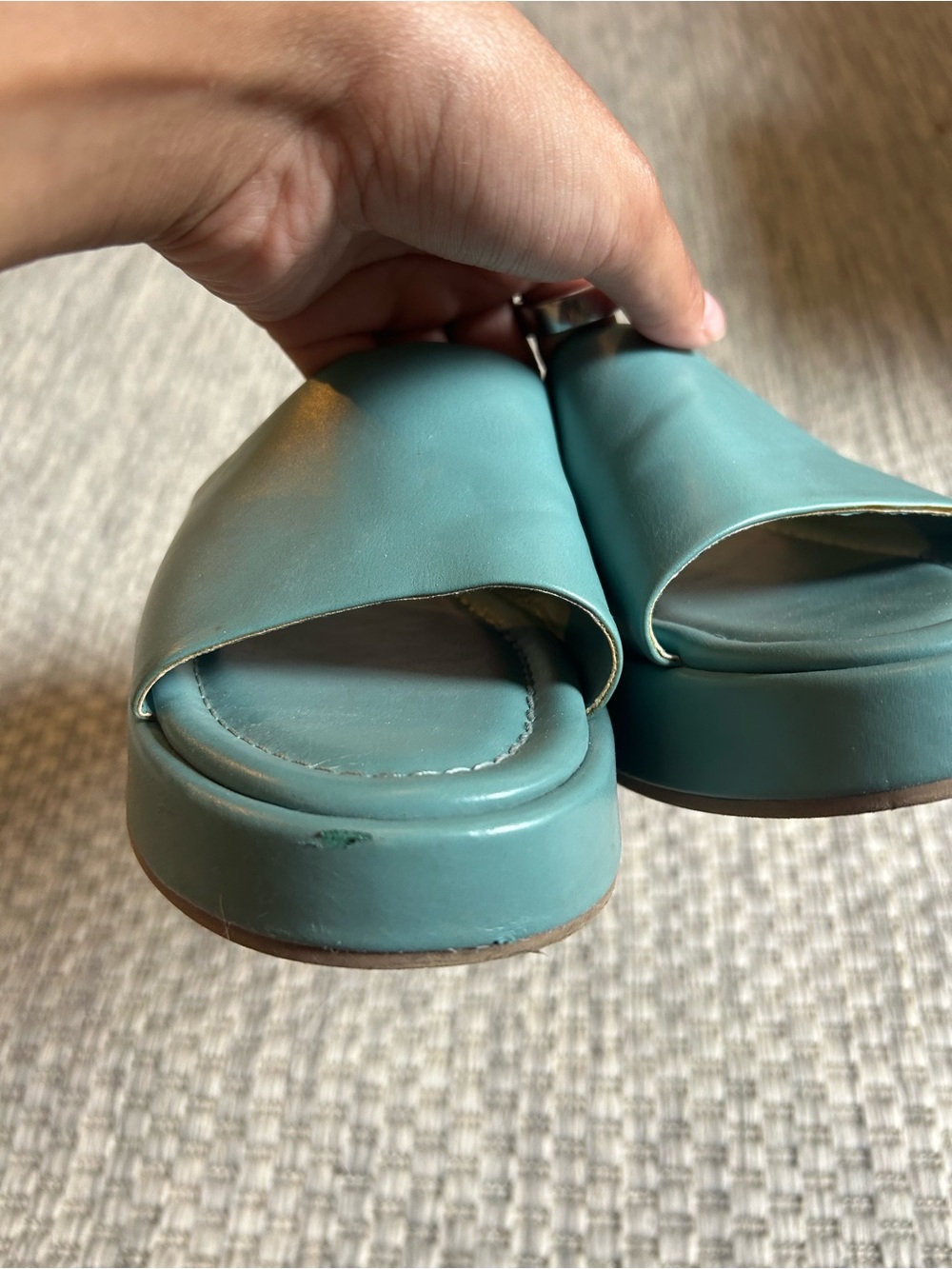 a new day Teal Slide Clogs for Women - Picture 4 of 4